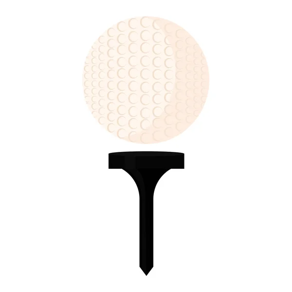 Objet de golf abstrait — Image vectorielle