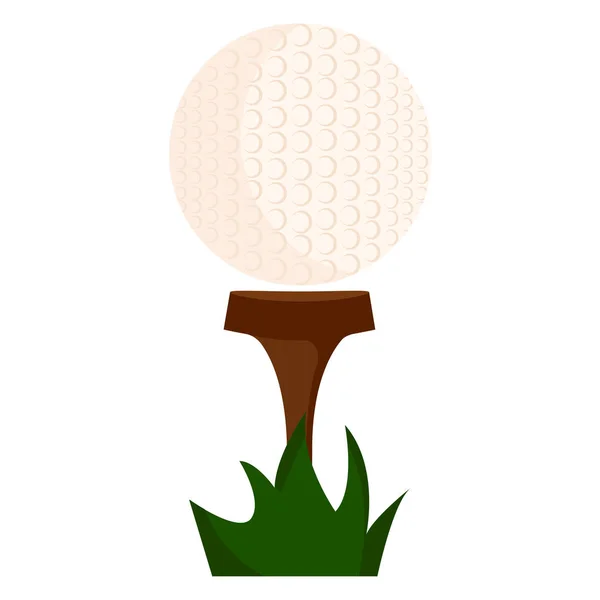 Abstract golf object — Stock Vector