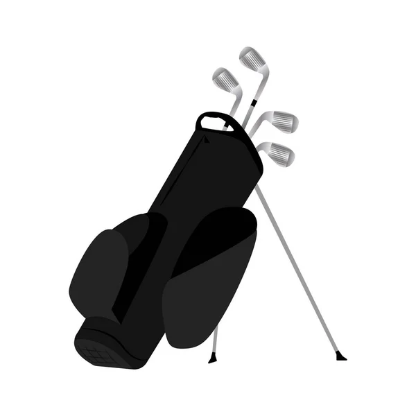 Абстрактный объект гольфа — стоковый вектор