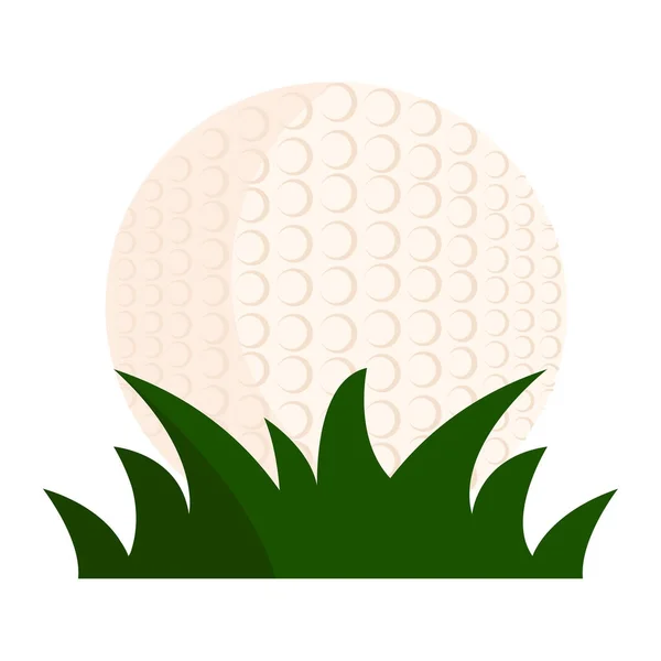 Objet de golf abstrait — Image vectorielle