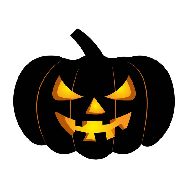 Abstrakt halloween pumpa — Stock vektor