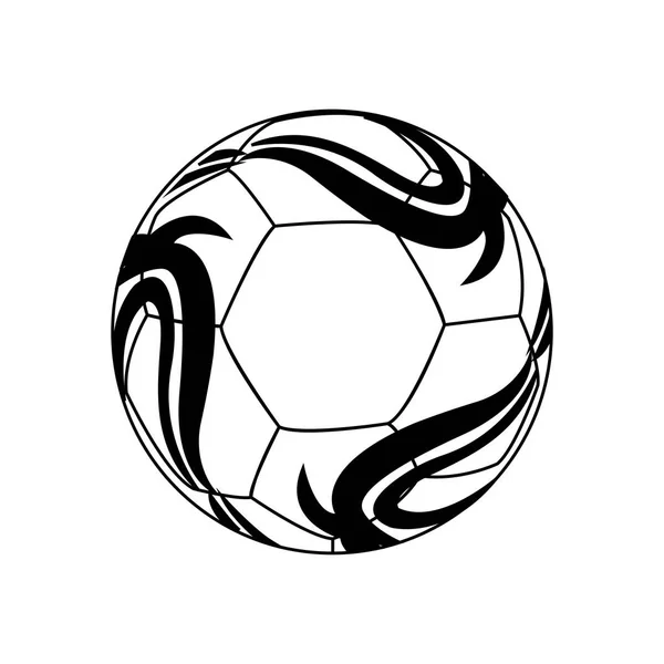 Abstrakta fotboll objekt — Stock vektor