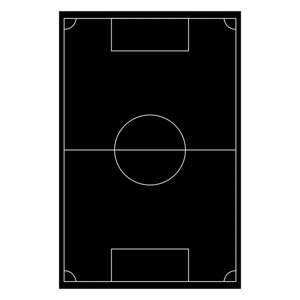 Objeto de fútbol abstracto — Vector de stock