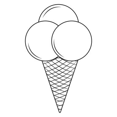 Lezzetli anahat dondurma