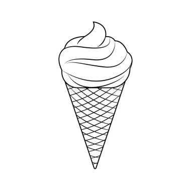 Lezzetli anahat dondurma