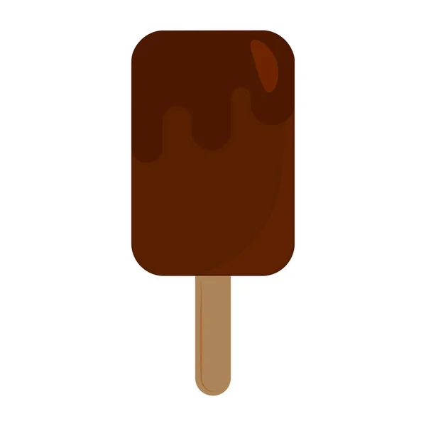 Delicioso helado — Vector de stock