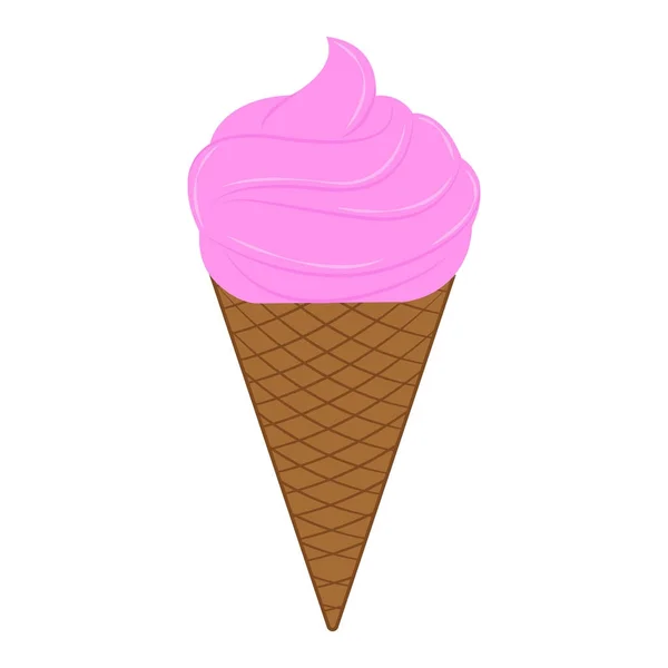 Delicioso helado — Vector de stock