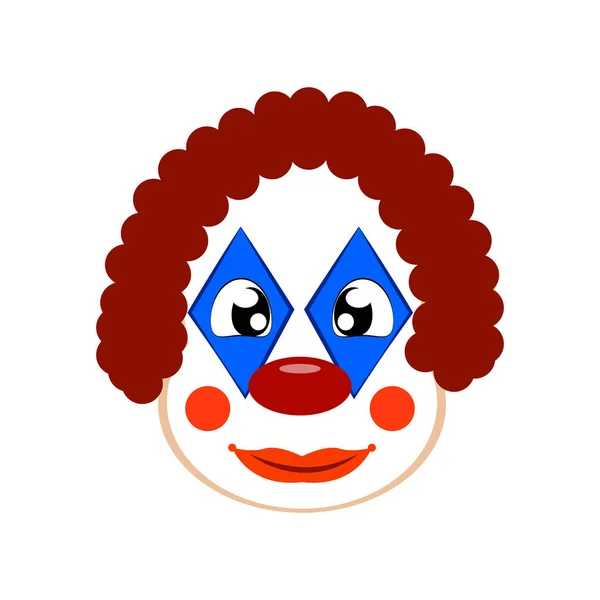 Drôle mignon clown — Image vectorielle