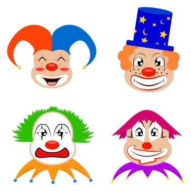 Komik şirin palyaço