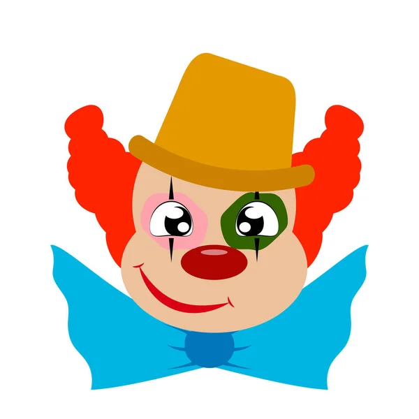Funny cute Clown — Stock Vector