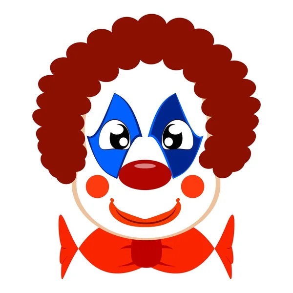 Payaso lindo divertido — Archivo Imágenes Vectoriales