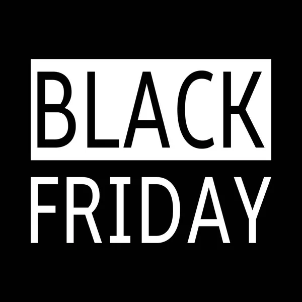 Black Friday Försäljning — Stock vektor
