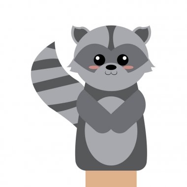 Sevimli kukla hayvan