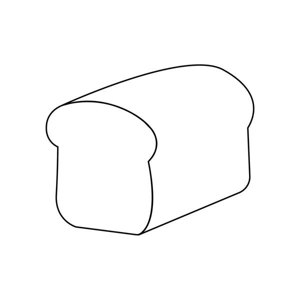 Plan de boulangerie alimentaire — Image vectorielle