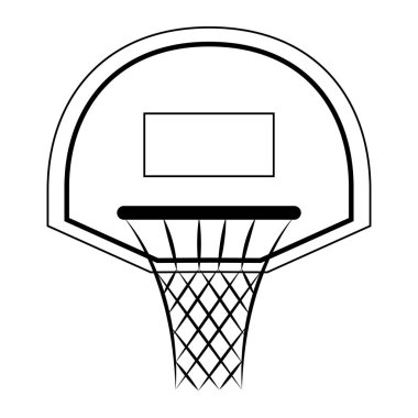 Soyut basketbol etiket