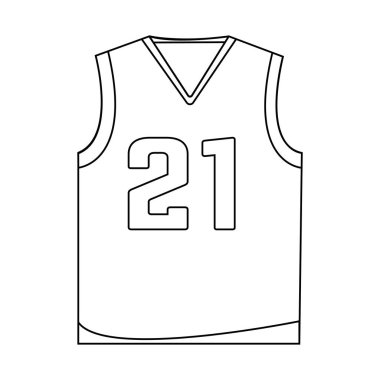 Soyut basketbol etiket