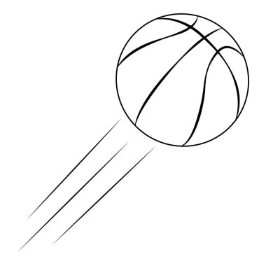 Soyut basketbol etiket