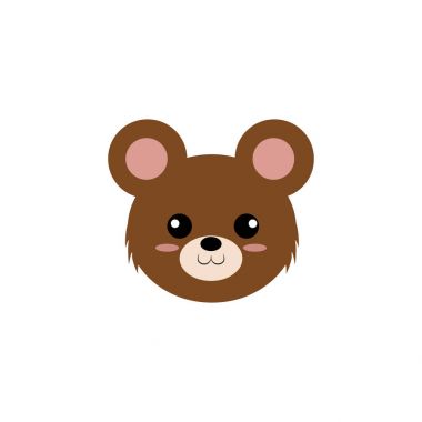 Sevimli hayvan yüzü