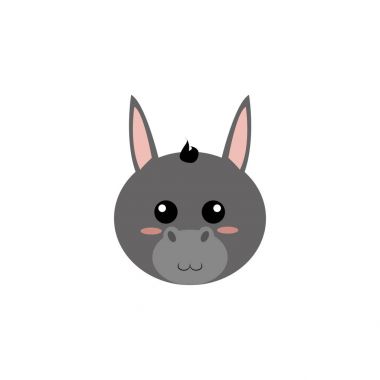 Sevimli hayvan yüzü