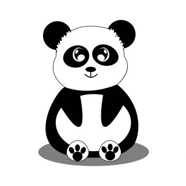 Soyut sevimli hayvan