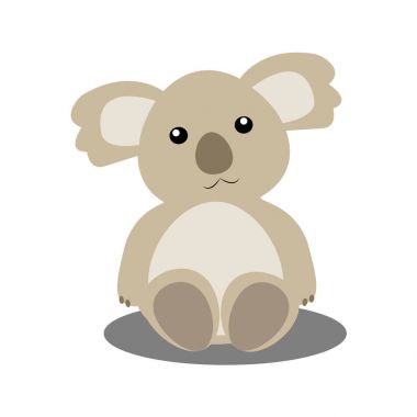 Soyut sevimli hayvan