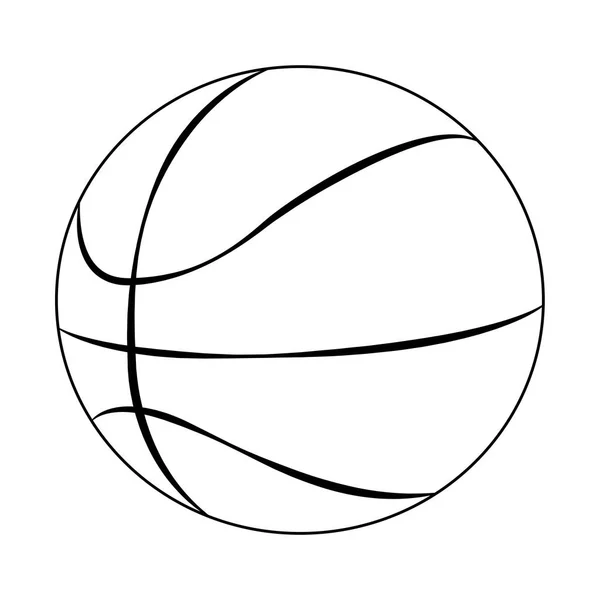 Resumen Etiqueta de baloncesto — Archivo Imágenes Vectoriales