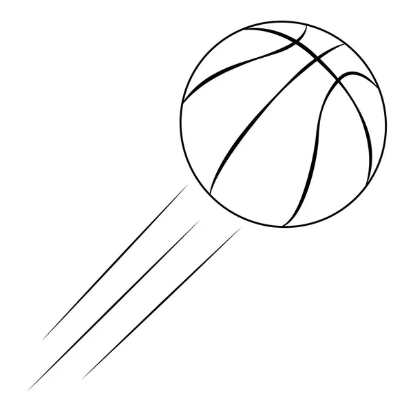 Abstrakta basket etikett — Stock vektor