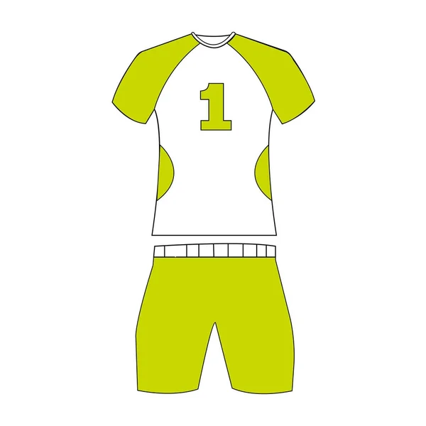 Special Sport Uniform — Stock vektor