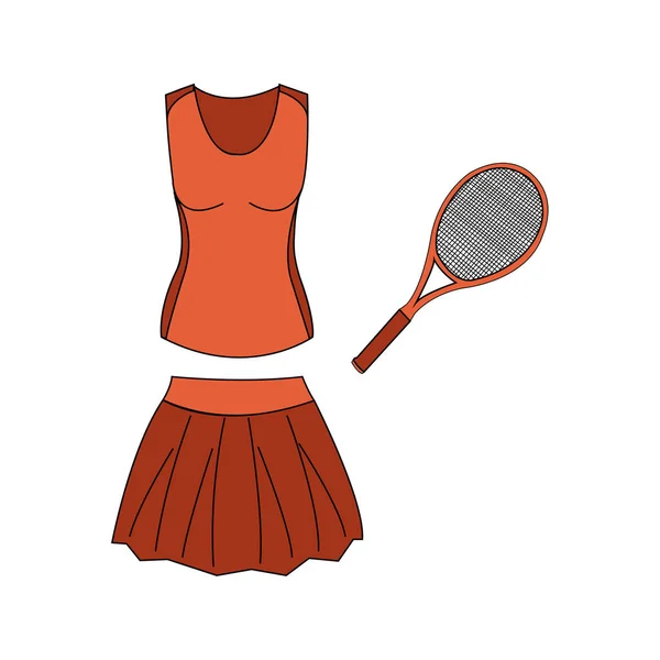 Uniforme deportivo especial — Vector de stock