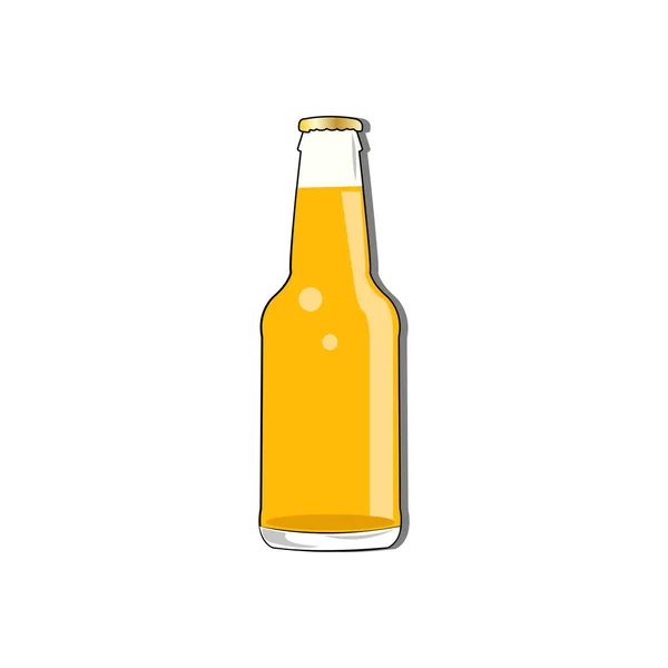 Resumen deliciosa cerveza — Vector de stock