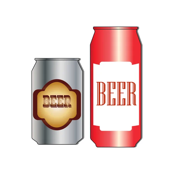 Abstracte heerlijk bier — Stockvector