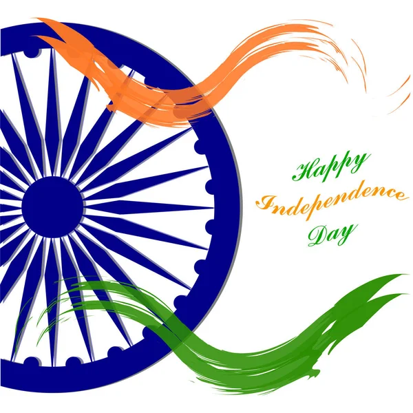 India Onafhankelijkheidsdag — Stockvector