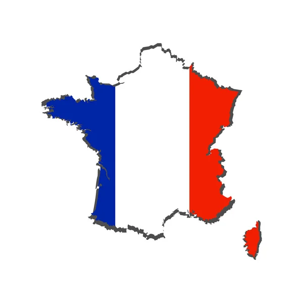 Símbolo conmemorativo de Francia — Vector de stock