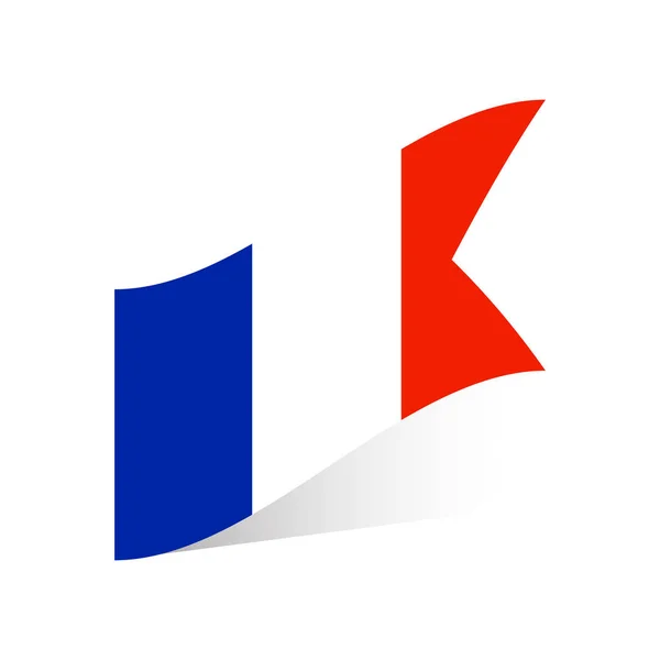 Frankreich-Gedenksymbol — Stockvektor