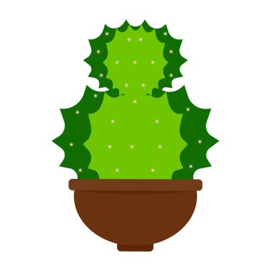 Soyut şirin kaktüs