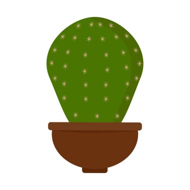 Soyut şirin kaktüs