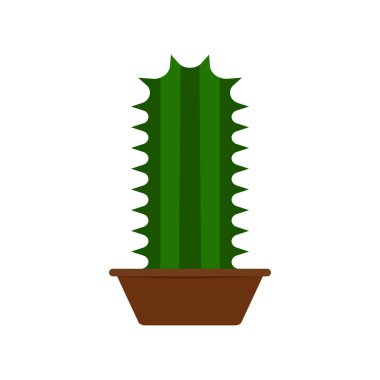 Soyut şirin kaktüs