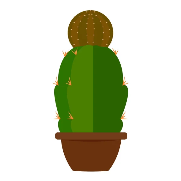 Cactus mignon abstrait — Image vectorielle