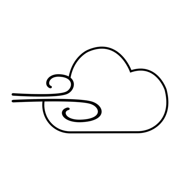 Abstraktes Wettersymbol — Stockvektor