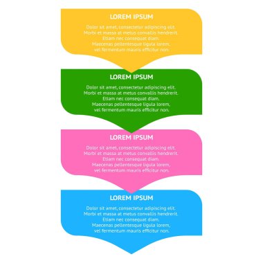 soyut Infographic arka plan