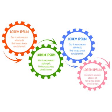 soyut Infographic arka plan