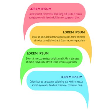 soyut Infographic arka plan