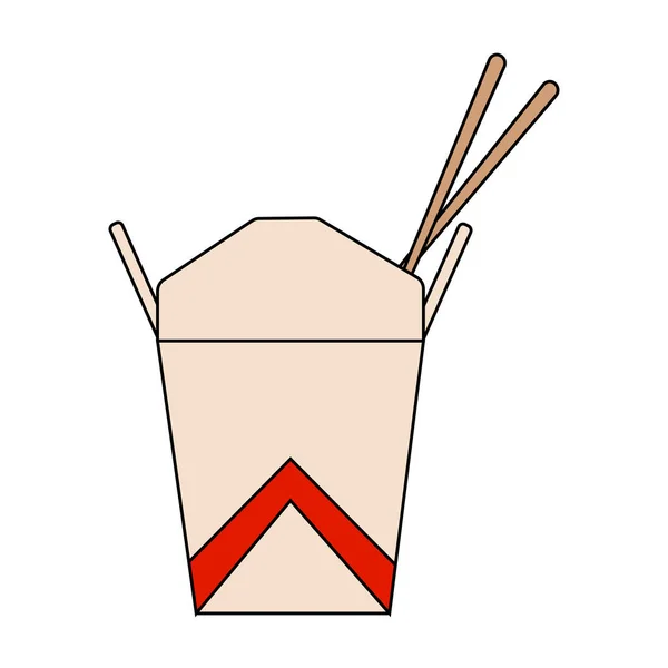 Abstracte fastfood — Stockvector