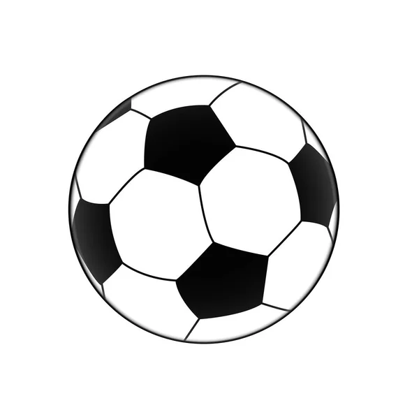 Abstracte voetbal-object — Stockvector