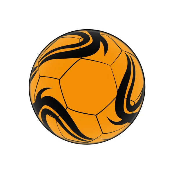 Abstracte voetbal-object — Stockvector