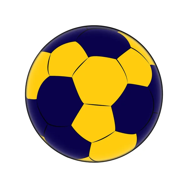 Soyut futbol nesne — Stok Vektör