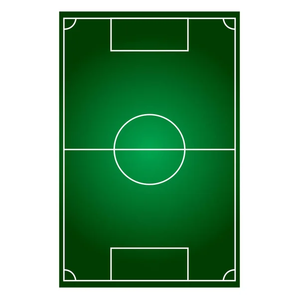 Objeto de fútbol abstracto — Vector de stock