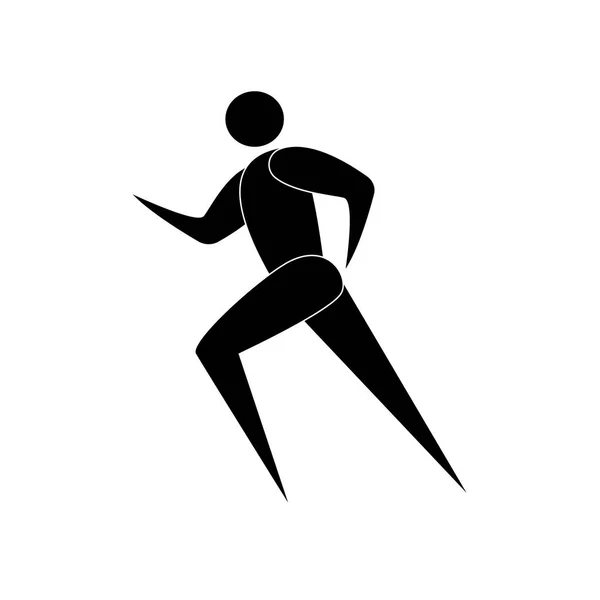 Sport streszczenie symbol — Wektor stockowy