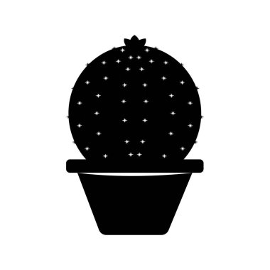 Soyut şirin kaktüs