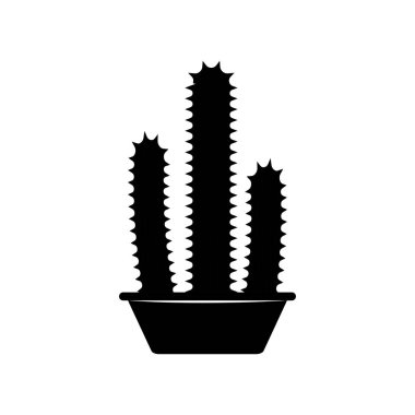 Soyut şirin kaktüs